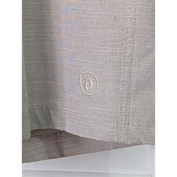 HANG TEN Hybrid Swim Shorts Chinos 36 Beige Drawstring Quick Dry Golf Beach - Picture 2 of 8